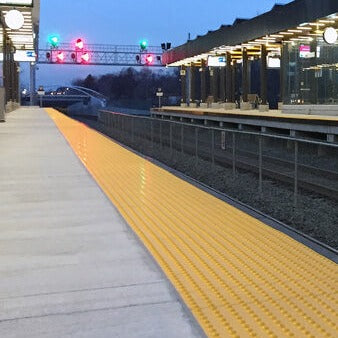 Snow Melting & De-icing Under Traction Tile Heating System for Platform Edges and Pavements