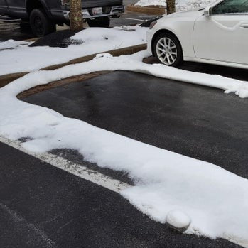 Snow Melting & De-icing Over Asphalt System for Parking Spots and Garage Ramps