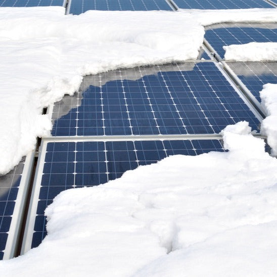 Snow Melting & De-icing System Under Solar PV Panels